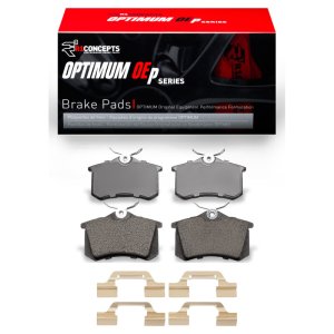 Volkswagen Jetta Brake Pads - Rear - R1 Concepts - Optimum OE - `04-`05